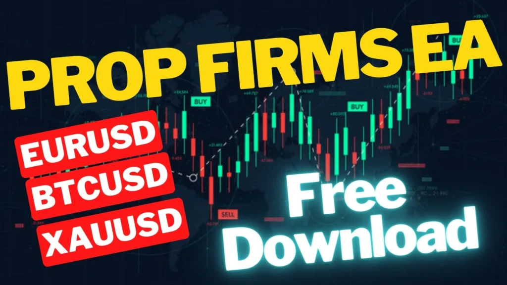 Best Forex EA for Prop Firms (+ FREE ROBOT) Work With Crypto, Gold, Silver and Currencies